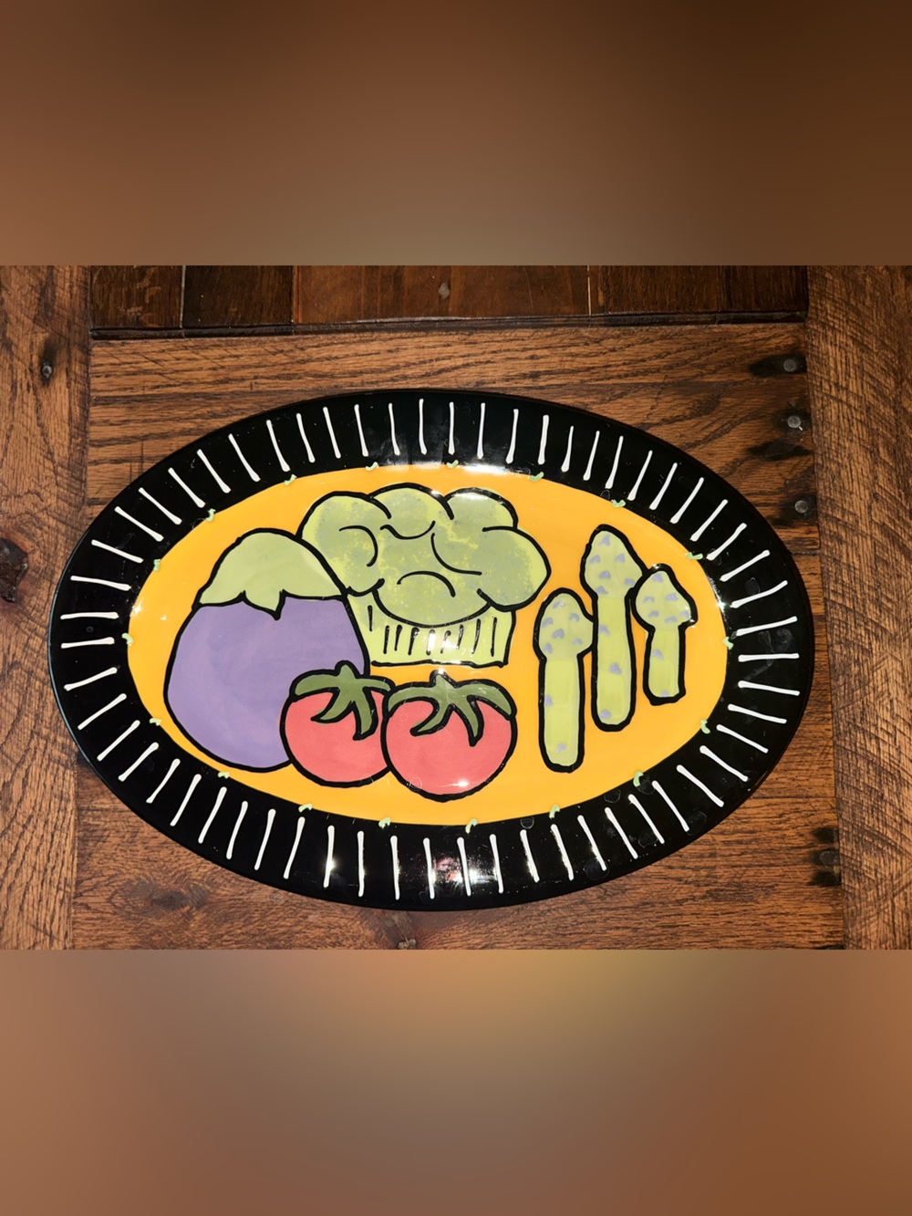 Berryware Hand-Painted Platter